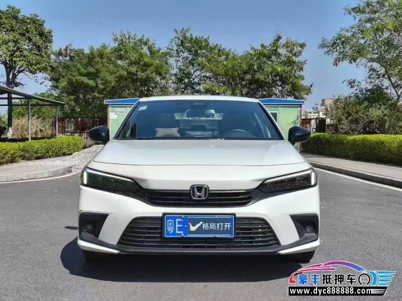 抵押车出售24年本田思域轿车