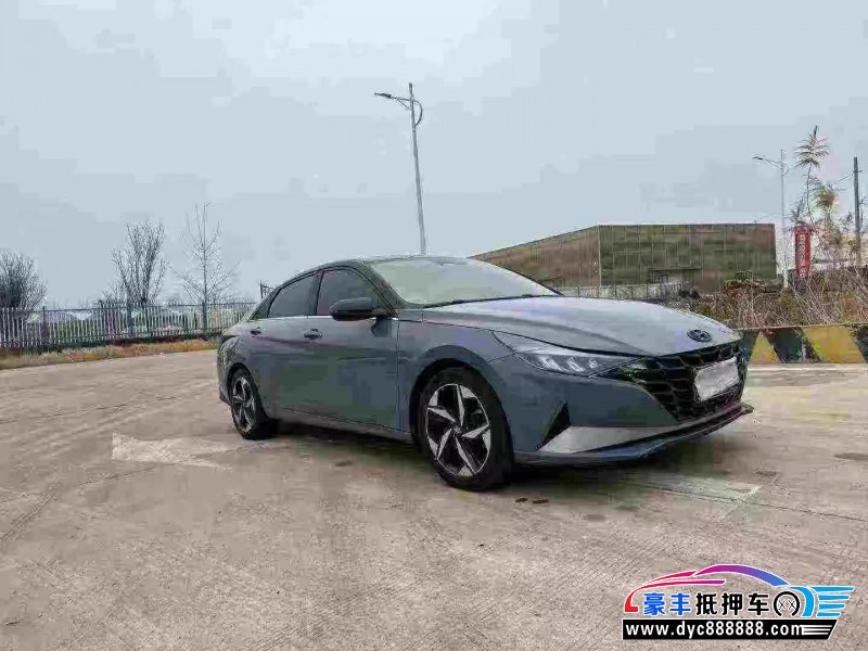 21年现代伊兰特轿车抵押车出售