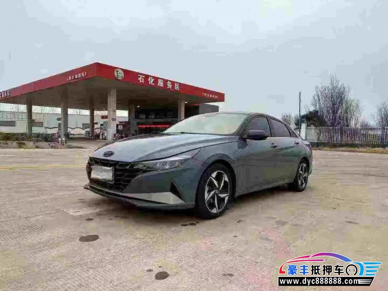 21年现代伊兰特轿车抵押车出售