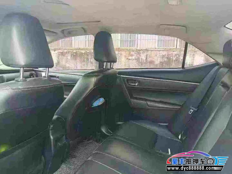 19年丰田卡罗拉轿车抵押车出售