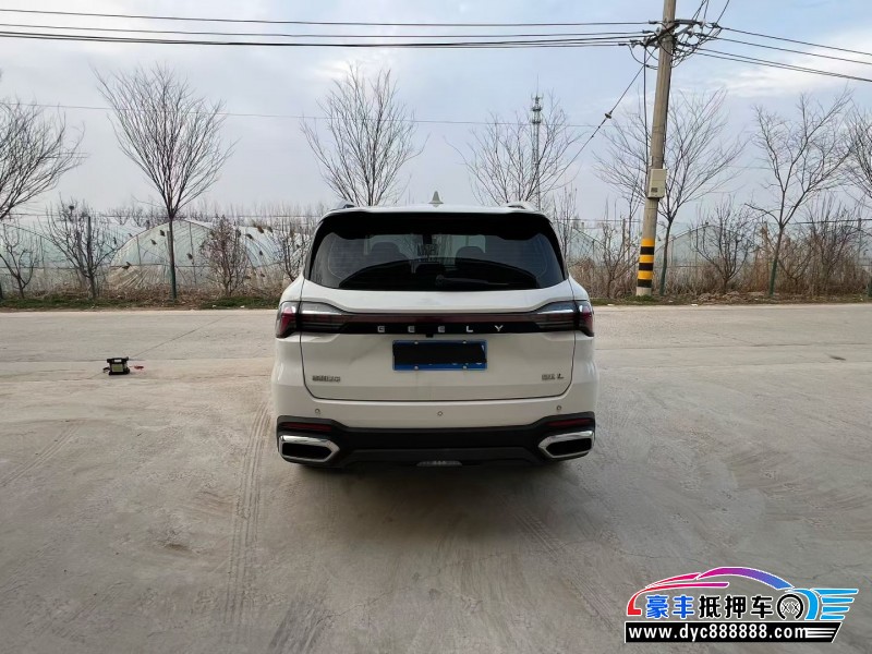 23年吉利豪越轿车抵押车出售