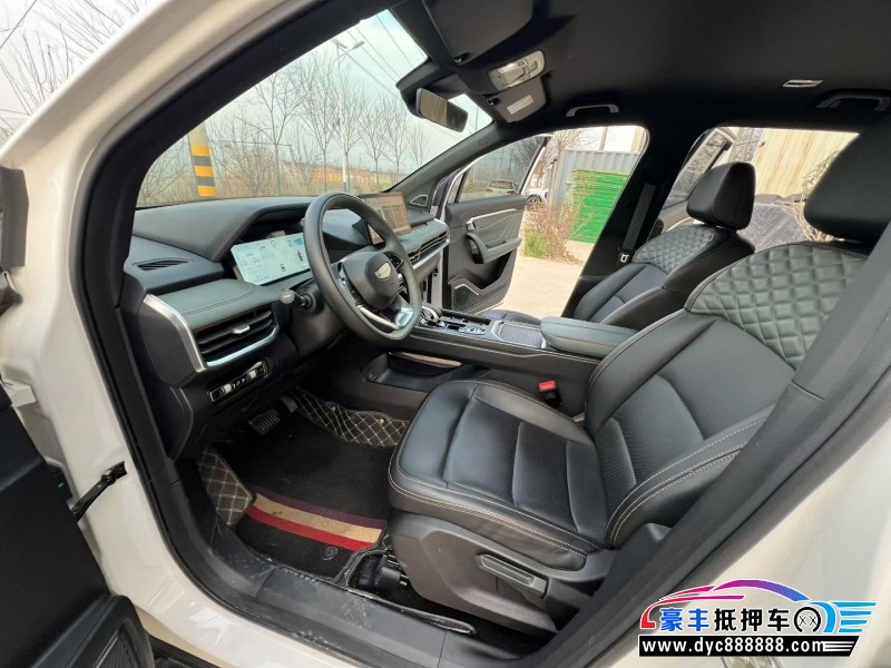 23年吉利豪越轿车抵押车出售