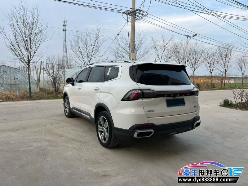 23年吉利豪越轿车抵押车出售