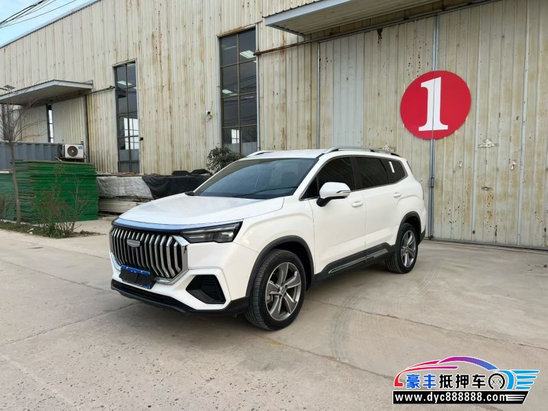 23年吉利豪越轿车抵押车出售