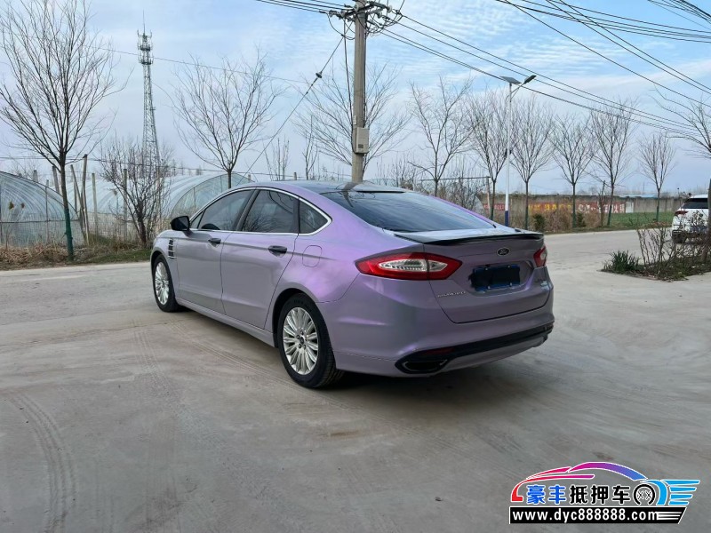 16年福特蒙迪欧轿车抵押车出售