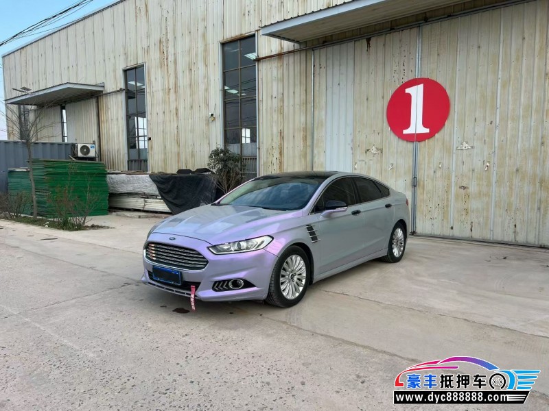 16年福特蒙迪欧轿车抵押车出售