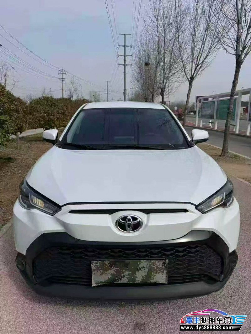 抵押车出售24年丰田锋兰达轿车