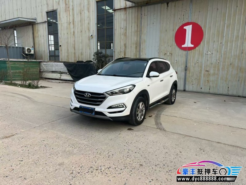 17年现代途胜SUV抵押车出售