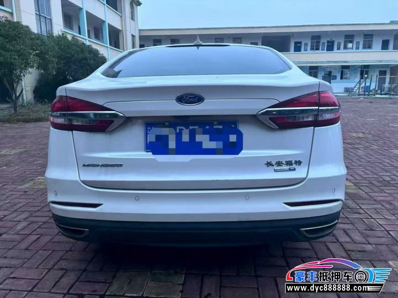 19年福特蒙迪欧轿车抵押车出售