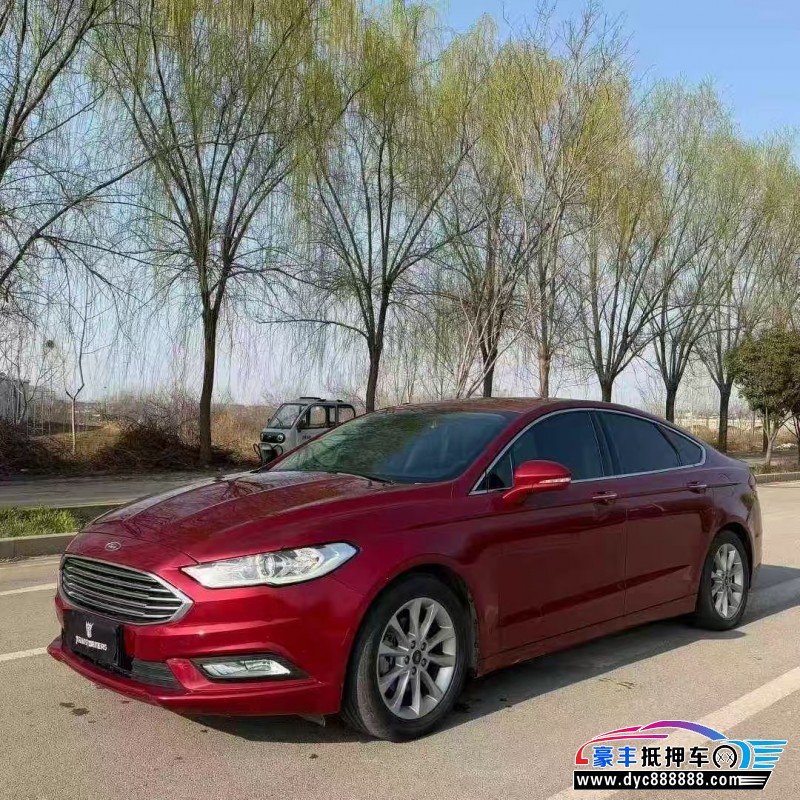 17年福特蒙迪欧轿车抵押车出售