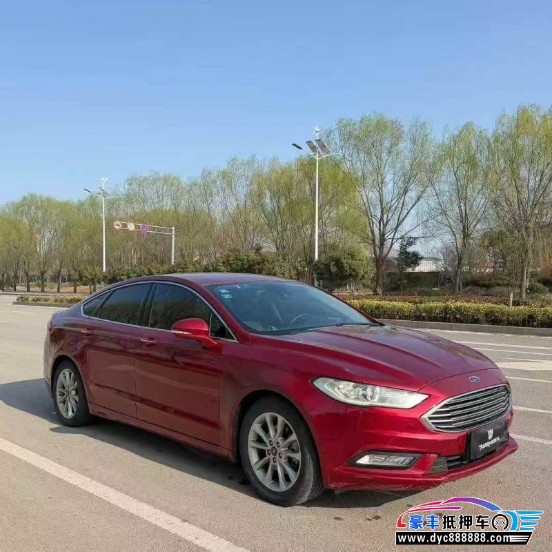 17年福特蒙迪欧轿车抵押车出售