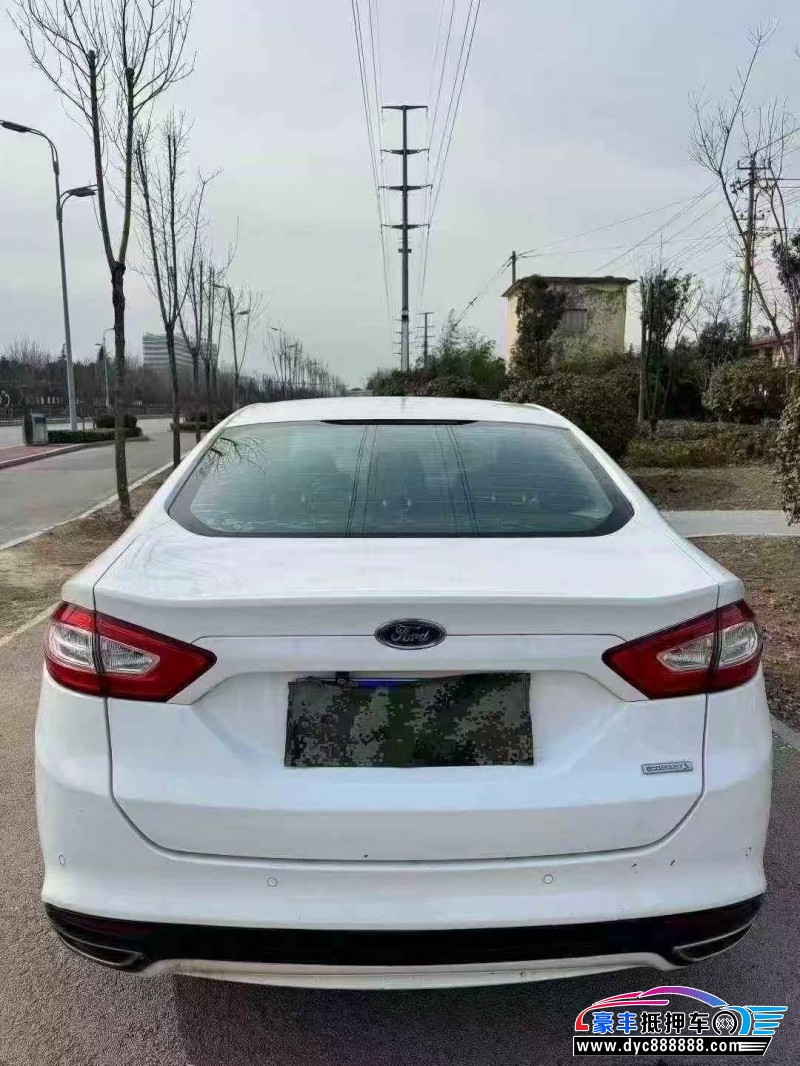 16年福特蒙迪欧轿车抵押车出售