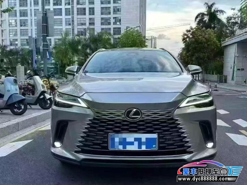 23年雷克萨斯RX轿车抵押车出售