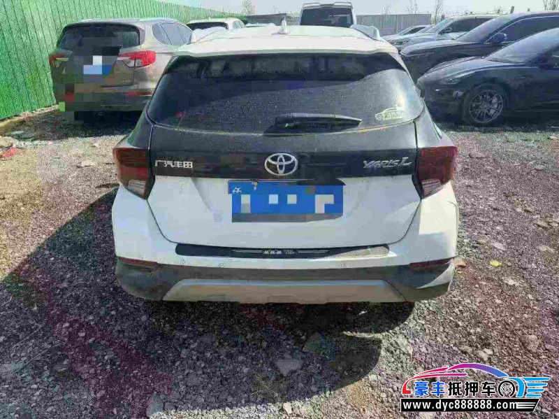 22年丰田YARiS L 致炫轿车抵押车出售