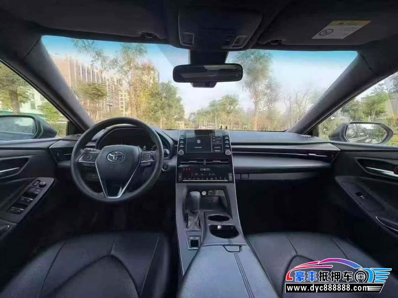 22年丰田亚洲龙轿车抵押车出售