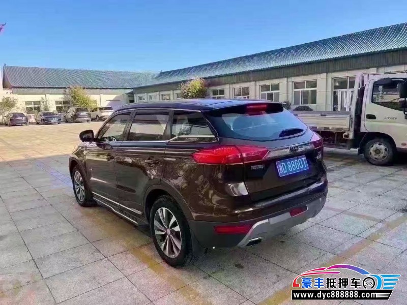 18年吉利博越轿车抵押车出售