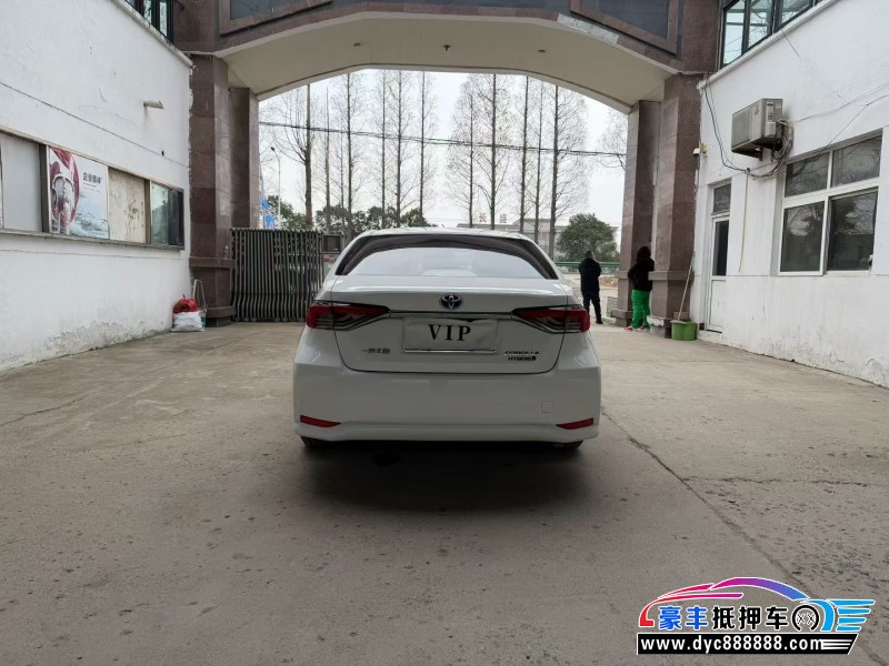 24年丰田卡罗拉轿车抵押车出售