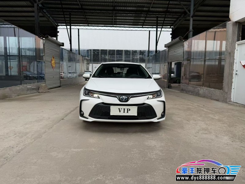24年丰田卡罗拉轿车抵押车出售