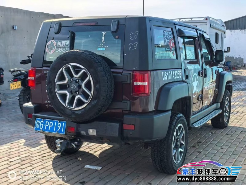 17年北京BJ40轿车抵押车出售