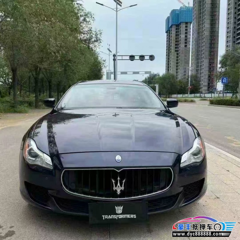 17年玛莎拉蒂总裁轿车抵押车出售