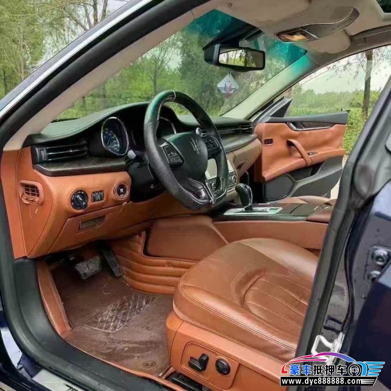 17年玛莎拉蒂总裁轿车抵押车出售