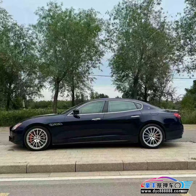 17年玛莎拉蒂总裁轿车抵押车出售