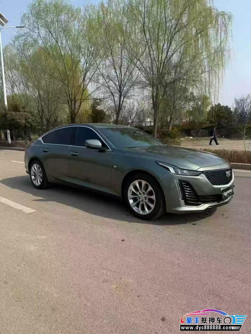 23年凯迪拉克CT5轿车抵押车出售