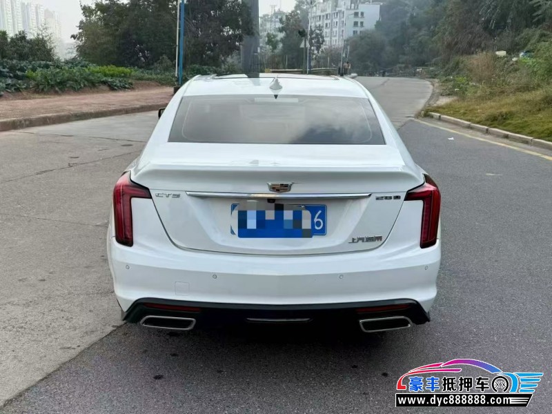 23年凯迪拉克CT5轿车抵押车出售