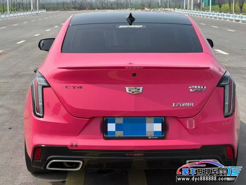 20年凯迪拉克CT4轿车抵押车出售