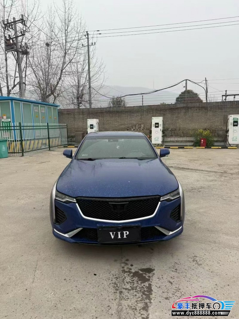 22年凯迪拉克CT4轿车抵押车出售