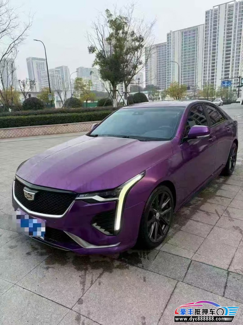 22年凯迪拉克CT4轿车抵押车出售