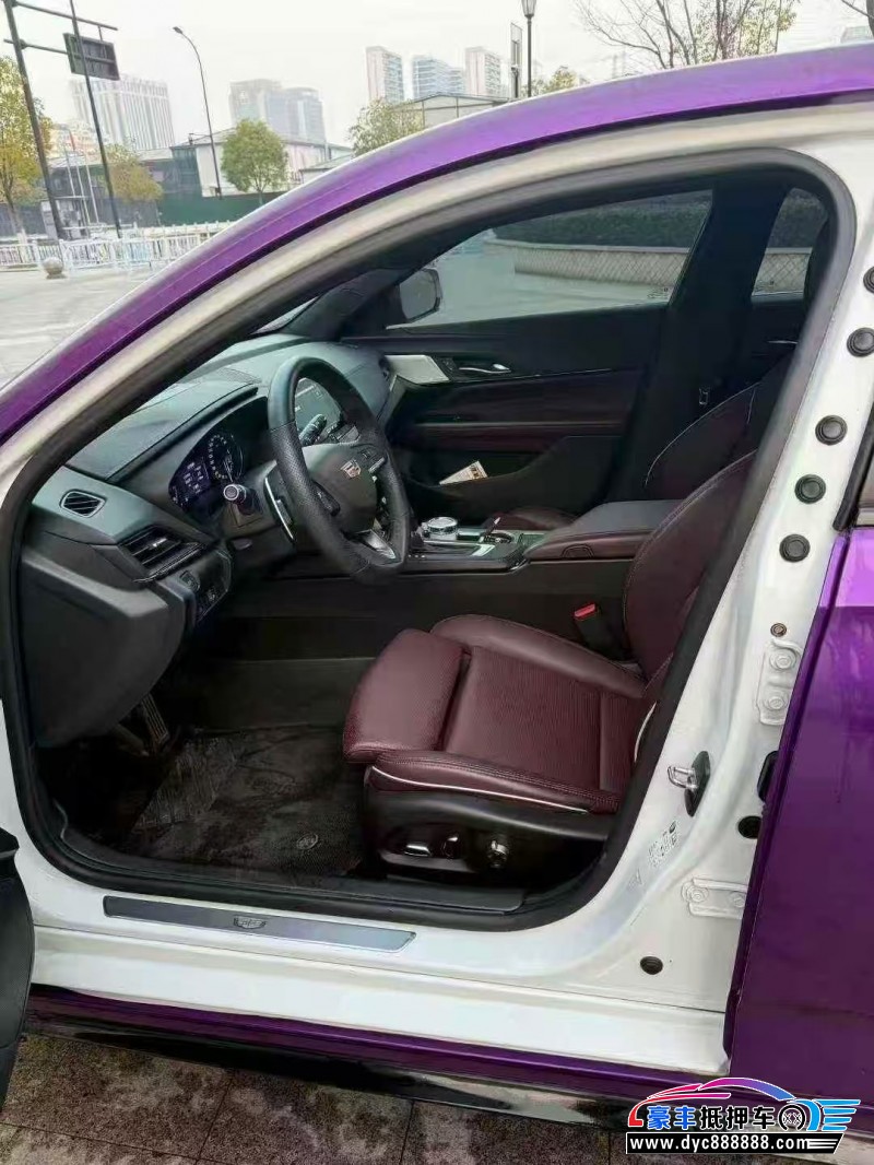 22年凯迪拉克CT4轿车抵押车出售