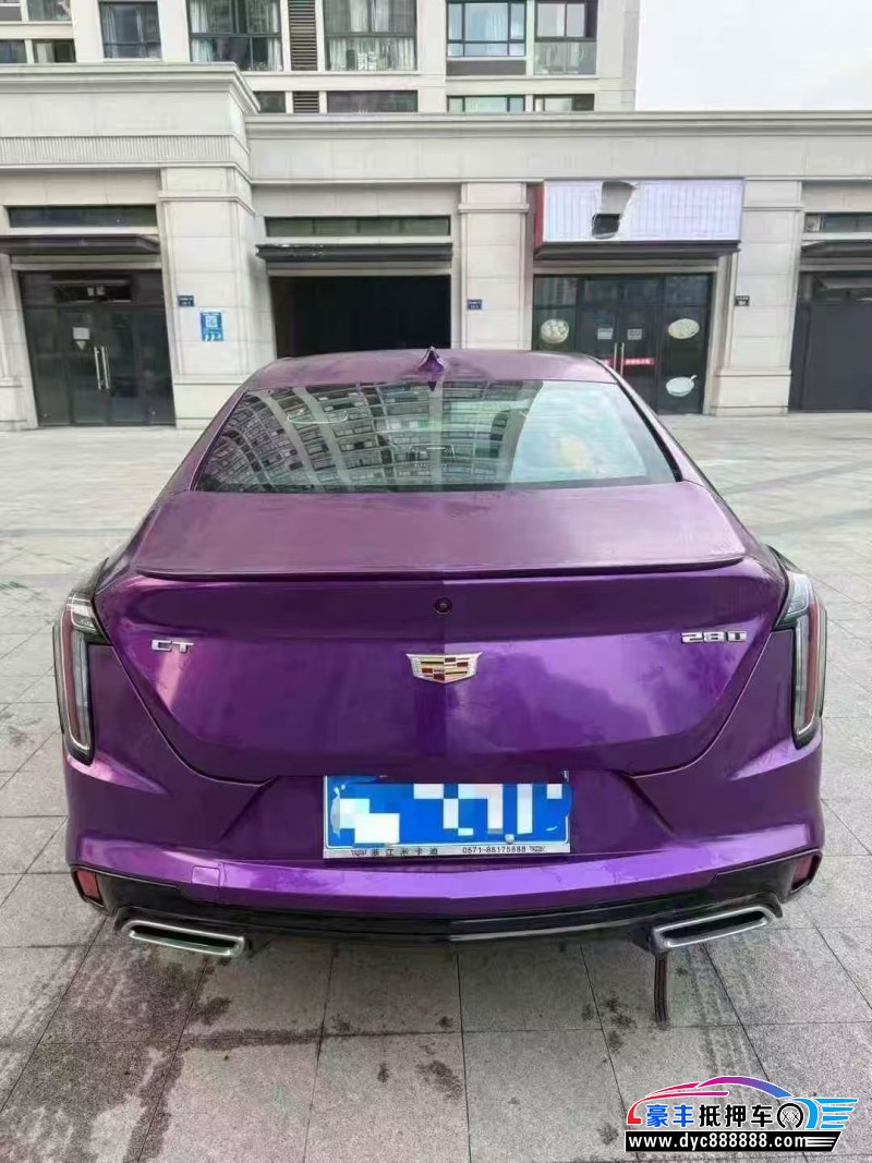 22年凯迪拉克CT4轿车抵押车出售