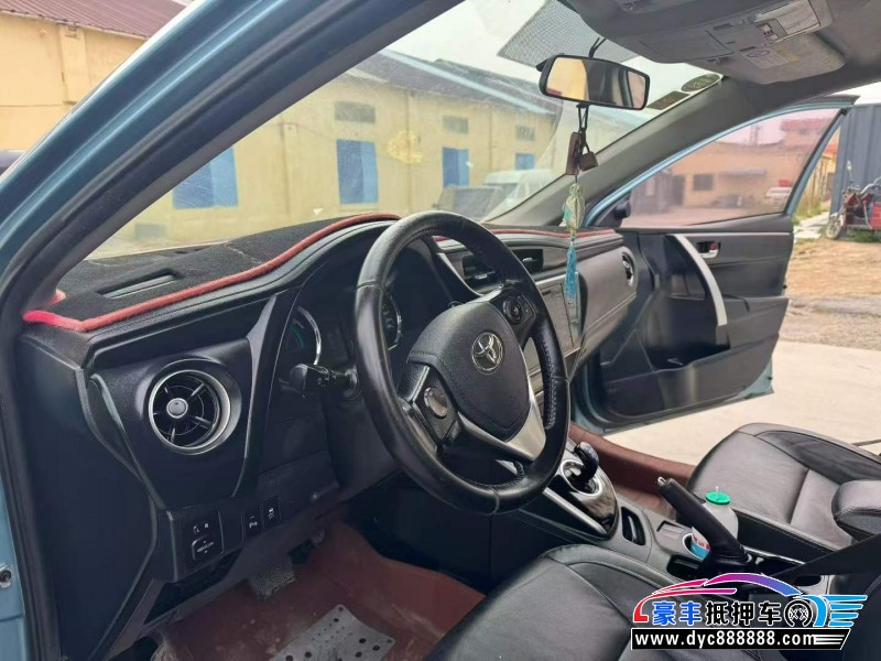 18年丰田卡罗拉轿车抵押车出售