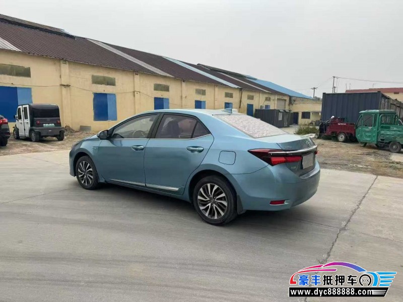 18年丰田卡罗拉轿车抵押车出售