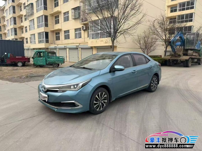 18年丰田卡罗拉轿车抵押车出售