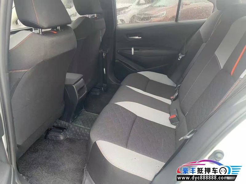 25年丰田卡罗拉轿车抵押车出售