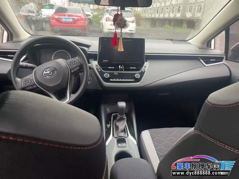 25年丰田卡罗拉轿车抵押车出售