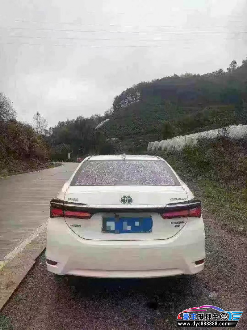 16年丰田卡罗拉轿车抵押车出售