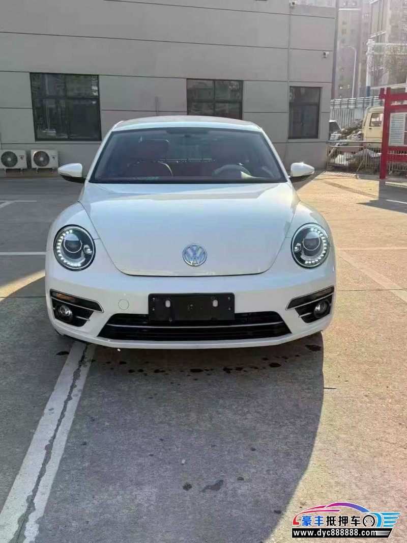 19年大众甲壳虫轿车抵押车出售