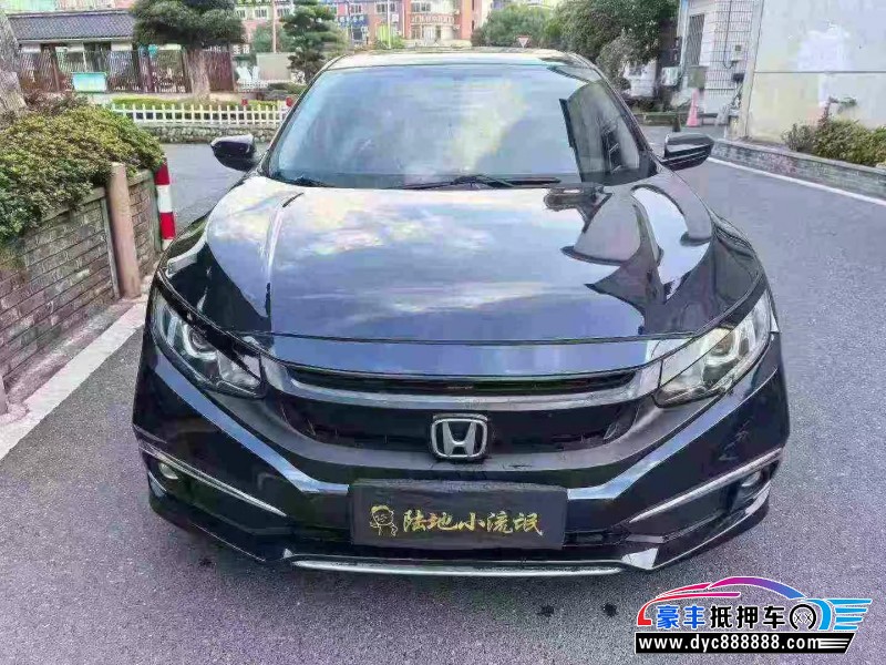 19年本田思域轿车抵押车出售