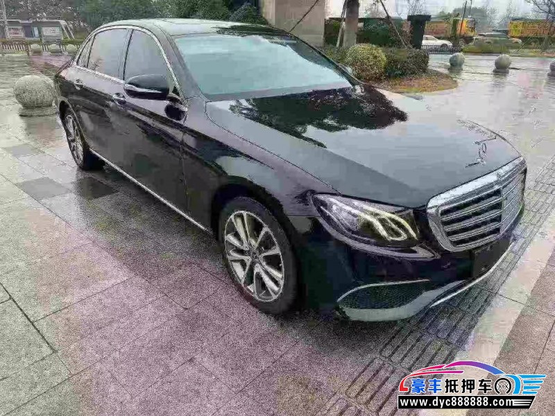 19年奔驰E轿车抵押车出售