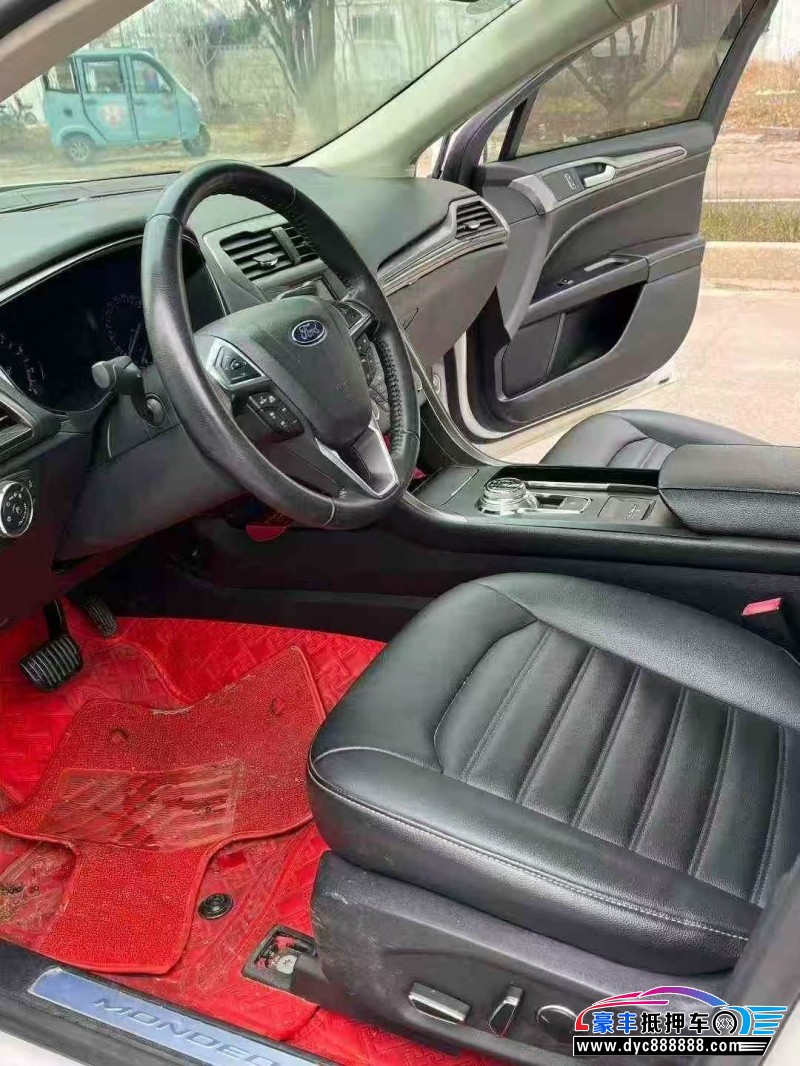 19年福特蒙迪欧轿车抵押车出售