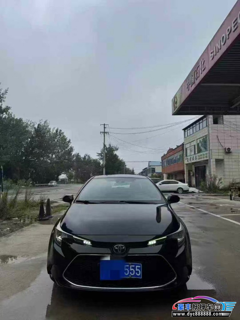 抵押车出售20年丰田雷凌轿车