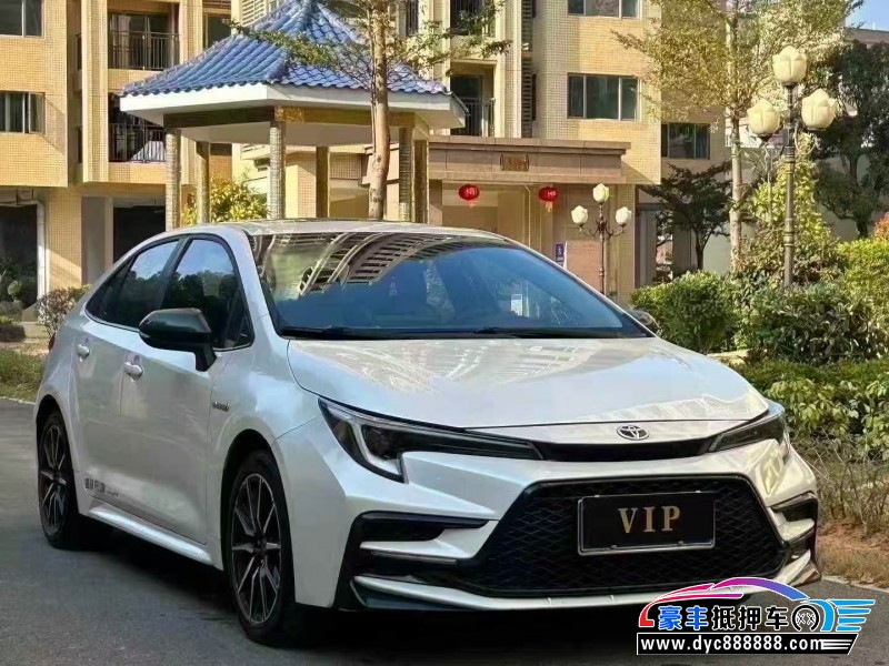 23年丰田雷凌轿车抵押车出售