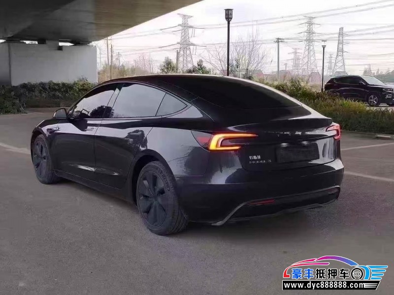 25年特斯拉MODEL 3轿车抵押车出售
