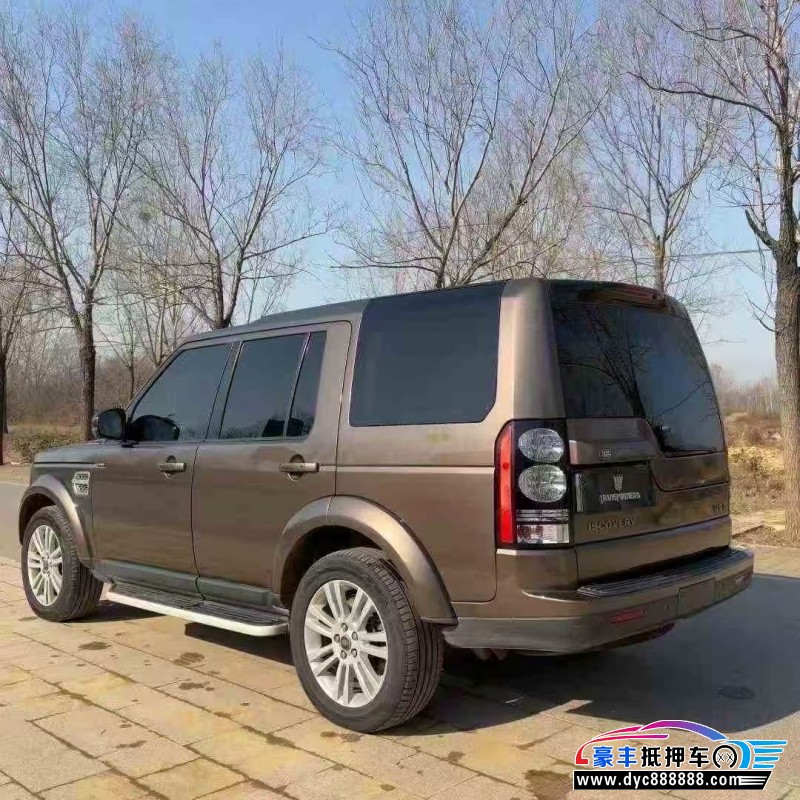 14年路虎发现4轿车抵押车出售