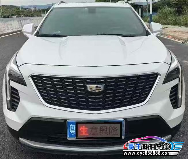 18年凯迪拉克XT4轿车抵押车出售