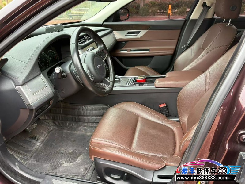 19年捷豹XFL轿车抵押车出售