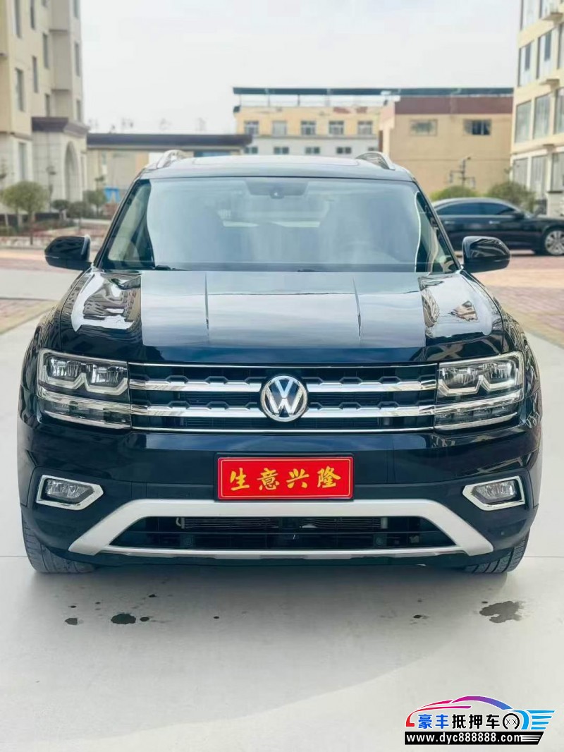 抵押车出售19年大众途昂SUV